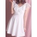 Cape Sleeve Dress